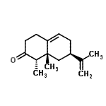 CAS#: 800386-00-9， (1S,7R,8aR)-7-Isopropenyl-1,8a-dimethyl-3,4,6,7,8,8a-hexahydro-2(1H)-naphthalenone