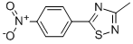 CAS#: 800408-77-9， 3-Methyl-5-(4-Nitrophenyl)-1,2,4-Thiadiazole