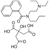 CAS#: 80095-31-4， N-Butyl-N-[2-(Diethylamino)Ethyl]-1-Naphthamide Citrate