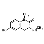 CAS#: 801138-60-3， 6-Hydroxy-1-methyl-3-(methylamino)-3,4-dihydro-2(1H)-quinolinone