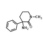 CAS#: 801151-81-5， 3-Amino-1-methyl-3-phenyl-2-piperidinone