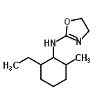 CAS#: 801191-01-5， N-(2-Ethyl-6-methylcyclohexyl)-4,5-dihydro-1,3-oxazol-2-amine