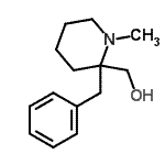 CAS#: 801194-75-2， (2-Benzyl-1-methyl-2-piperidinyl)methanol
