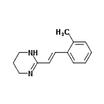 CAS#: 801195-65-3， 2-[(E)-2-(2-Methylphenyl)vinyl]-1,4,5,6-tetrahydropyrimidine
