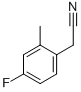 structure of CAS# 80141-93-1, 4-Fluoro-2-Methyl-Benzeneacetonitrile;Benzeneacetonitrile, 4-Fluoro-2-Methyl- (9CI)
