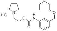 CAS#: 80171-65-9， 3-((Pentyloxy)methyl)carbanilic acid 2-(1-pyrrolidinyl)ethyl ester hydrochloride