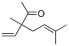 CAS 登录号：80192-39-8， 3,6-二甲基-3-乙烯基庚-5-烯-2-酮