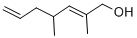 CAS#: 80192-56-9， 2,4-Dimethyl-2,6-Heptadien-1-Ol