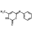CAS#: 801975-25-7， (6Z)-4-Methyl-6-(phenylimino)-3,6-dihydro-2H-1,3-oxazin-2-one