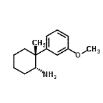 CAS#: 802000-71-1， (1R,2R)-2-(3-Methoxyphenyl)-2-methylcyclohexanamine