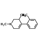 CAS#: 802028-39-3， 1,3-Dimethyl-4-(2-methylphenyl)-1,2,3,6-tetrahydropyridine