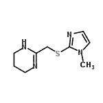 CAS#: 802046-04-4， 2-{[(1-Methyl-1H-imidazol-2-yl)sulfanyl]methyl}-1,4,5,6-tetrahydropyrimidine