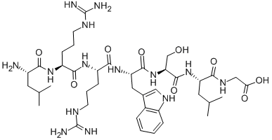 CAS#: 80224-16-4， H-Leu-Arg-Arg-Trp-Ser-Leu-Gly-OH