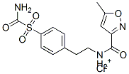 CAS#: 80228-91-7， [4-(Carbamoylsulphonyl)Phenethyl][(5-Methylisoxazol-3-Yl)Carbonyl]Ammonium Chloride