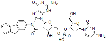 CAS#: 80229-05-6， 2'-Deoxycytidylyl-(3--5)-2'-Deoxy-8-(N-Fluoren-2-Ylacetamido)Guanosine