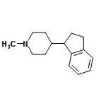 CAS#: 802315-94-2， 4-(2,3-Dihydro-1H-inden-1-yl)-1-methylpiperidine