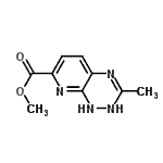 CAS#: 802324-85-2， Methyl 3-methyl-1,2-dihydropyrido[3,2-e][1,2,4]triazine-7-carboxylate