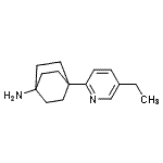 CAS#: 802571-06-8， 4-(5-Ethyl-2-pyridinyl)bicyclo[2.2.2]octan-1-amine