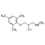 CAS#: 802575-87-7， 1-(methylamino)-3-(2,4,6-trimethylphenoxy)propan-2-ol