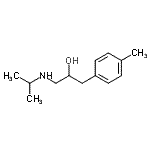 CAS#: 802589-84-0， 1-(Isopropylamino)-3-(4-methylphenyl)-2-propanol