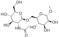 CAS#: 80264-88-6， methyl 6-O-[2-(acetylamino)-2-deoxy-beta-D-glucopyranosyl]-alpha-D-Mannopyranoside