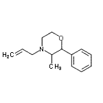 CAS#: 802832-47-9， 4-Allyl-3-methyl-2-phenylmorpholine