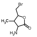 CAS#: 802845-51-8， 3-Amino-5-(bromomethyl)-4-methyldihydro-2(3H)-furanone