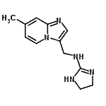 CAS#: 802901-66-2， N-[(7-Methylimidazo[1,2-a]pyridin-3-yl)methyl]-4,5-dihydro-1H-imidazol-2-amine