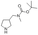 CAS#: 802983-66-0， N-Methyl-N-(3-Pyrrolidinylmethyl)-Carbamic Acid 1,1-Dimethylethyl Ester