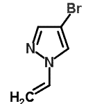 CAS#: 80308-80-1， 4-Bromo-1-vinyl-1H-pyrazole