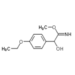 CAS#: 803640-68-8， Methyl 2-(4-ethoxyphenyl)-2-hydroxyethanimidate
