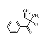 CAS#: 80411-55-8， 2-Chloro-2-methyl-1-phenyl-3-buten-1-one