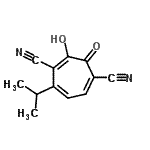 CAS#: 804431-91-2， 2-Hydroxy-7-isopropyl-3-oxo-1,4,6-cycloheptatriene-1,4-dicarbonitrile