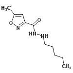CAS#: 804435-88-9， 5-Methyl-N'-pentyl-1,2-oxazole-3-carbohydrazide