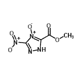 CAS#: 80494-20-8， Methyl 3-nitro-1H-1,2,4-triazole-5-carboxylate 4-oxide