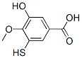 CAS#: 80547-87-1， 5-Hydroxy-3-Mercapto-4-Methoxybenzoic Acid