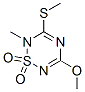 CAS#: 80555-09-5， 5-Methoxy-2-Methyl-3-Methylsulfanyl-1,2,4,6-Thiatriazine 1,1-Dioxide