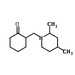 CAS#: 805945-08-8， 2-[(2,4-Dimethyl-1-piperidinyl)methyl]cyclohexanone