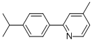 CAS#: 80635-97-8， 2-(4-Isopropyl-Phenyl)-4-Methyl-Pyridine