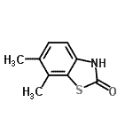 CAS#: 80689-21-0， 6,7-Dimethyl-1,3-benzothiazol-2(3H)-one