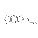 CAS#: 80689-31-2， 6-Ethoxy[1,3]dioxolo[4,5-f][1,3]benzothiazole