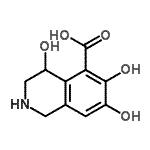 CAS#: 807262-08-4， 4,6,7-Trihydroxy-1,2,3,4-tetrahydro-5-isoquinolinecarboxylic acid