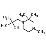 CAS#: 807265-87-8， 2-Methyl-1-(2,2,4-trimethyl-1-piperazinyl)-2-propanol