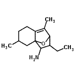 CAS#: 807271-69-8， 9-Ethyl-3,7-dimethyl-11-oxatricyclo[6.2.1.0<sup>1,6</sup>]undec-6-en-10-amine