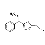 CAS#: 807370-56-5， 2-Ethyl-5-(1-phenyl-2-propen-1-yl)furan