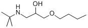 CAS#: 80762-79-4， 1-Butoxy-3-((1,1-Dimethylethyl)Amino)-2-Propanol