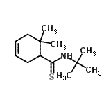 CAS#: 807631-62-5， 6,6-Dimethyl-N-(2-methyl-2-propanyl)-3-cyclohexene-1-carbothioamide