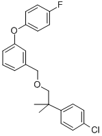CAS#: 80843-60-3， 1-((2-(4-Chlorophenyl)-2-Methylpropoxy)Methyl)-3-(4-Fluorophenoxy)Benzene