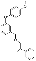 CAS 登录号：80843-65-8， 1-(4-甲氧基苯氧基)-3-((2-苯基-2-甲基丙氧基)甲基)-苯