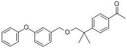 CAS#: 80844-12-8， 1-(4-(1,1-Dimethyl-2-((3-Phenoxyphenyl)Methoxy)Ethyl)Phenyl)-Ethanone
